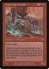 Lightning Hounds [Foil] Magic Mercadian Masques Prices