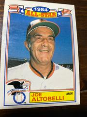 Joe Altobelli Baseball Cards 1985 Topps All Star Glossy Set of 22 Prices