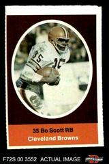 Bo Scott Football Cards 1972 Sunoco Stamps Prices
