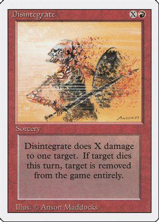 Disintegrate #142 Magic Revised