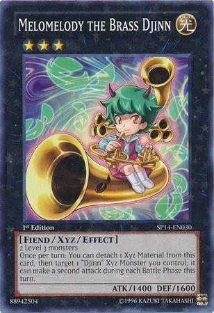 Melomelody the Brass Djinn [Starfoil] SP14-EN030 YuGiOh Star Pack 2014