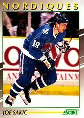 Joe Sakic Hockey Cards 1991 Score Young Superstars Prices