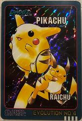 Pikachu & Raichu Prism #4 Pokemon Japanese Sealdass Series 4 Prices