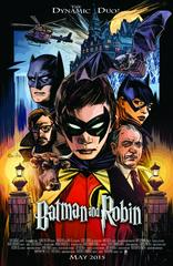 Batman and Robin [Harry Potter Movie Poster] #40 (2015) Comic Books Batman and Robin Prices