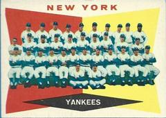 Yankees Team #332 Baseball Cards 1960 Topps Prices