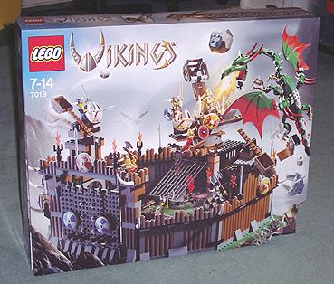 Viking Fortress against the Fafnir Dragon #7019 LEGO Vikings