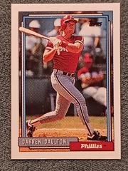 Darren Daulton Baseball Cards 1992 Topps Micro Prices