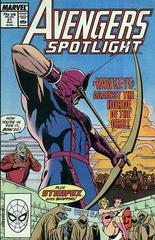 Avengers Spotlight #21 (1989) Comic Books Avengers Spotlight Prices