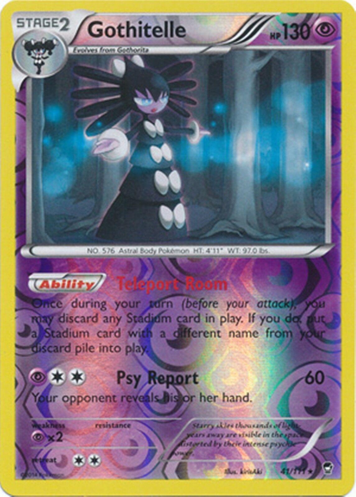 Gothitelle Reverse Holo Prices Pokemon Furious Fists Pokemon