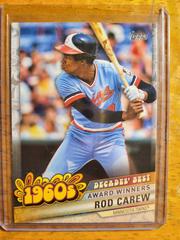 Rod Carew Baseball Cards 2020 Topps Decades' Best Prices