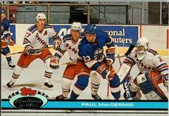 Paul MacDermid Hockey Cards 1991 Stadium Club Prices