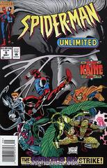 Spider-Man Unlimited [Newsstand] #9 (1995) Comic Books Spider-Man Unlimited Prices