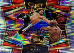 AJ Styles [Flash] #8 Wrestling Cards 2023 Panini Select WWE Snapshots Prices