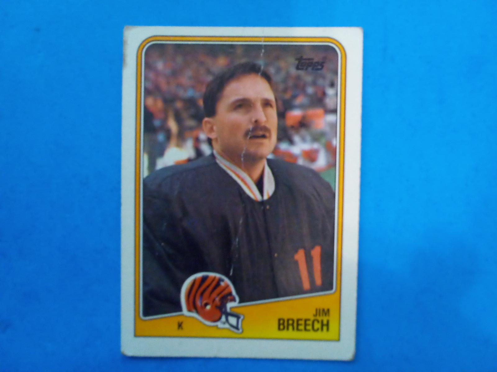 Jim Breech Ungraded 1988 Topps