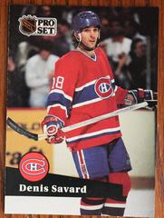 Denis Savard #128 Hockey Cards 1991 Pro Set Prices