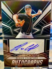 Reggie Crawford Baseball Cards 2023 Panini Chronicles Obsidian Autographs Prices