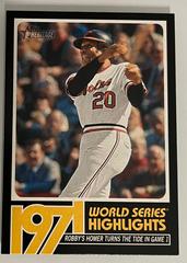 Robby’s Homer Turns the Tide in Game 1 Baseball Cards 2020 Topps Heritage 1971 World Series Highlights Prices