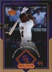 Preston Wilson #30 Baseball Cards 2004 Upper Deck Diamond Collection All Star Lineup Prices