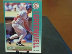 Mike Greenwell #39 Baseball Cards 1992 Fleer Prices