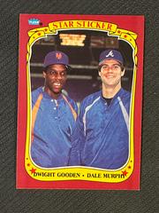 D.Gooden, D.Murphy #132 Baseball Cards 1986 Fleer Star Stickers Prices