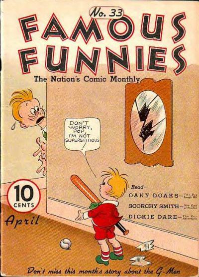 Famous Funnies #33 (1937) Comic Books Famous Funnies