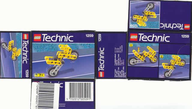 Motorbike #1259 LEGO Technic