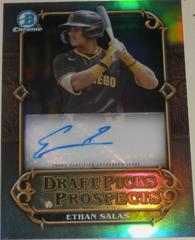 Ethan Salas Baseball Cards 2023 Bowman Draft Picks & Prospects Autographs Prices