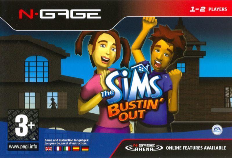 The Sims Bustin Out PAL N-Gage