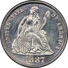 1887 S Coins Seated Liberty Dime Prices