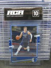 Luka Doncic [Holo Gold] Basketball Cards 2020 Panini Clearly Donruss Prices