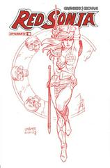 Red Sonja [Linsner Fiery Red Sketch] Comic Books Red Sonja Prices