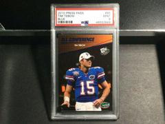 Tim Tebow [Blue] #85 Football Cards 2010 Press Pass Prices