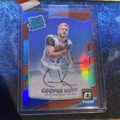 Cooper Kupp [Autograph Red] #179 Football Cards 2017 Panini Donruss Optic Prices