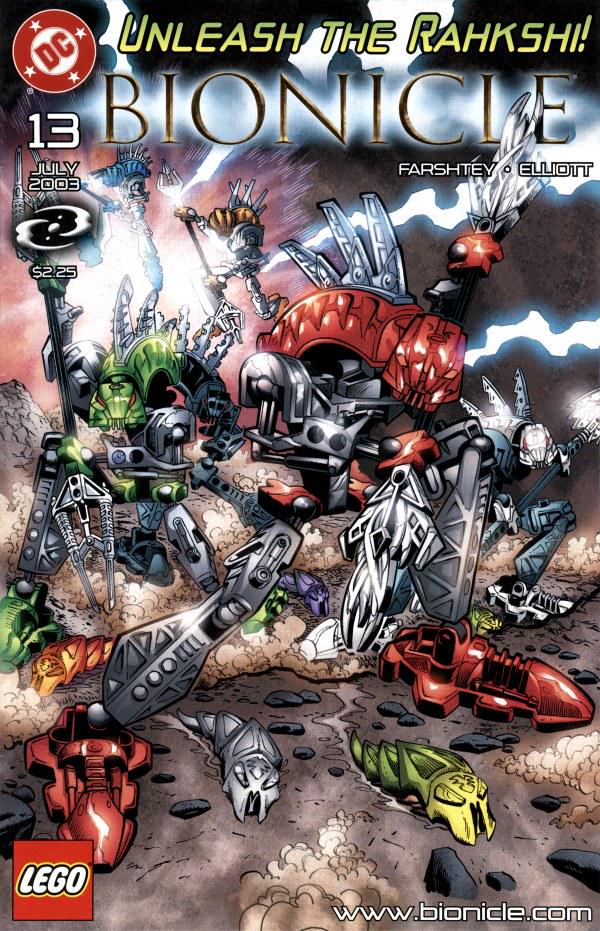 Bionicle #13 (2003) Comic Books Bionicle