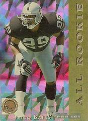 Patrick Bates Football Cards 1993 Pro Set All Rookies Prices
