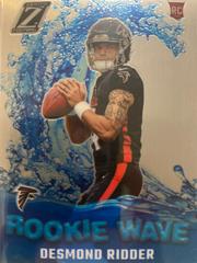 Desmond Ridder #RW-DR Football Cards 2022 Panini Zenith Rookie Wave Prices