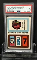 Chicago Blackhawks Hockey Cards 1979 Topps Team Insert Stickers Prices