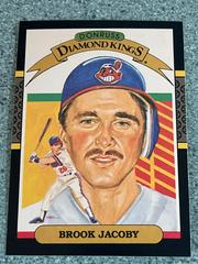 Brook Jacoby [Diamond Kings] Baseball Cards 1987 Donruss Prices