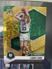 Larry Bird [Fast Break Gold] Basketball Cards 2020 Panini Mosaic Prices