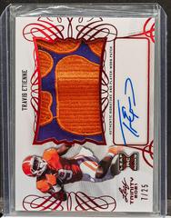 Travis Etienne [Red] #PA-TE1 Football Cards 2021 Leaf Trinity Patch Autographs Prices
