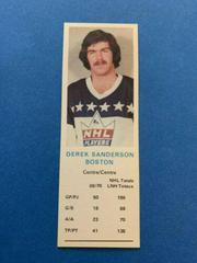 Derek Sanderson Hockey Cards 1970 Dad's Cookies Prices
