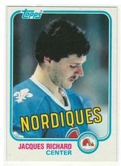 Jacques Richard #29 Hockey Cards 1981 Topps Prices