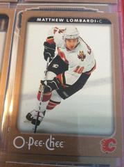 Matthew Lombardi #85 Hockey Cards 2006 O Pee Chee Prices