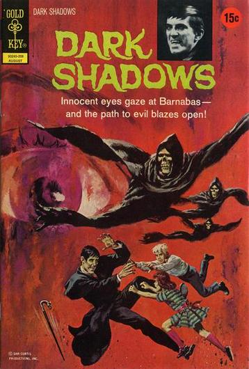 Dark Shadows #15 (1972) Cover Art