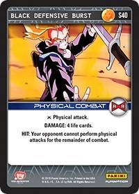 Black Defensive Burst S40 Dragon Ball Z Evolution