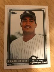 Ramon Garcia Baseball Cards 1992 Topps '91 M.L. Debut Prices