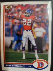 Alton Montgomery #311 Football Cards 1991 Upper Deck Prices