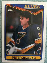 Peter Zezel #15 Hockey Cards 1990 Topps Prices