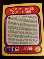 Wamby Takes Out Three #55 Baseball Cards 1988 Score Magic Motion Great Moments in Baseball Prices