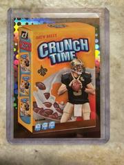 Drew Brees #CT-6 Football Cards 2022 Panini Donruss Crunch Time Prices